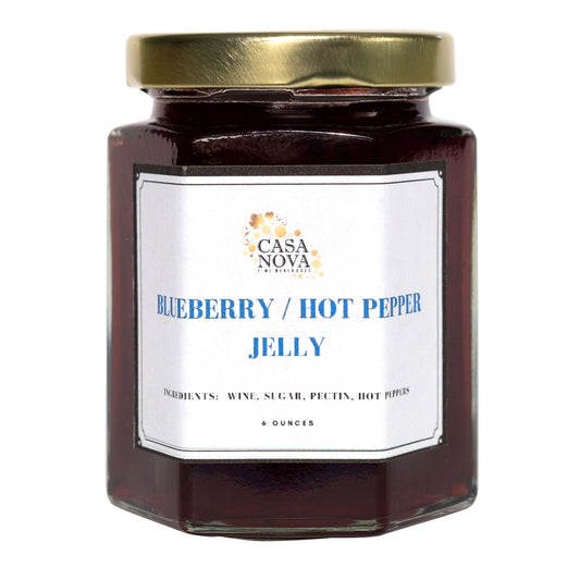 Blueberry Hot Pepper Wine Jelly