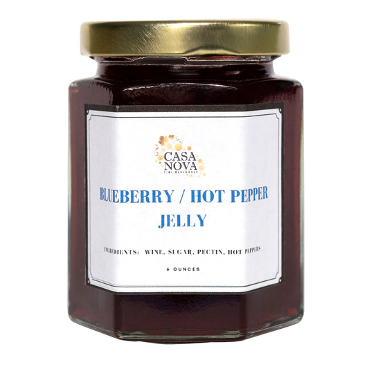 Blueberry Hot Pepper Wine Jelly
