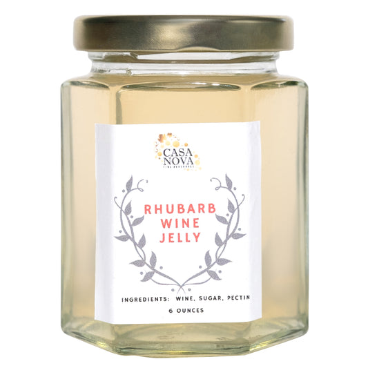 Rhubarb Wine Jelly